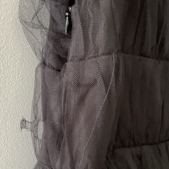 Lulus Tulle For Love Black Mesh Tulle Tiered Ruffled Maxi Dress NWT XXL - Picture 16 of 16